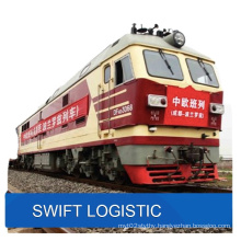 Rail freight shipping from China to Europe (Amazon warehouse)